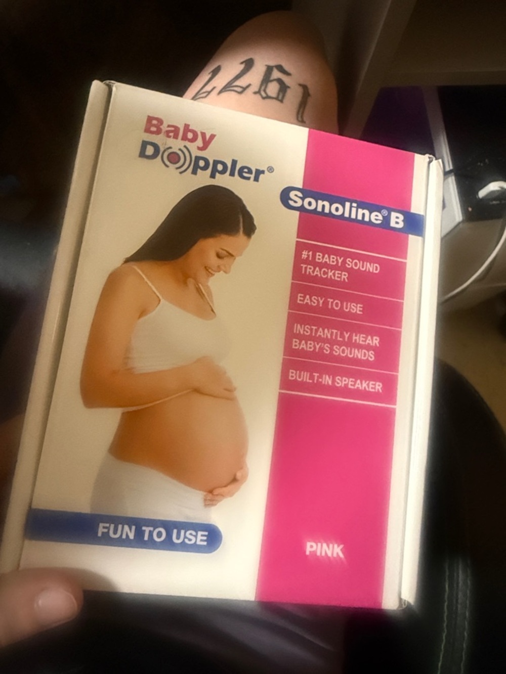Sonoline B Pink Baby Sound Tracker